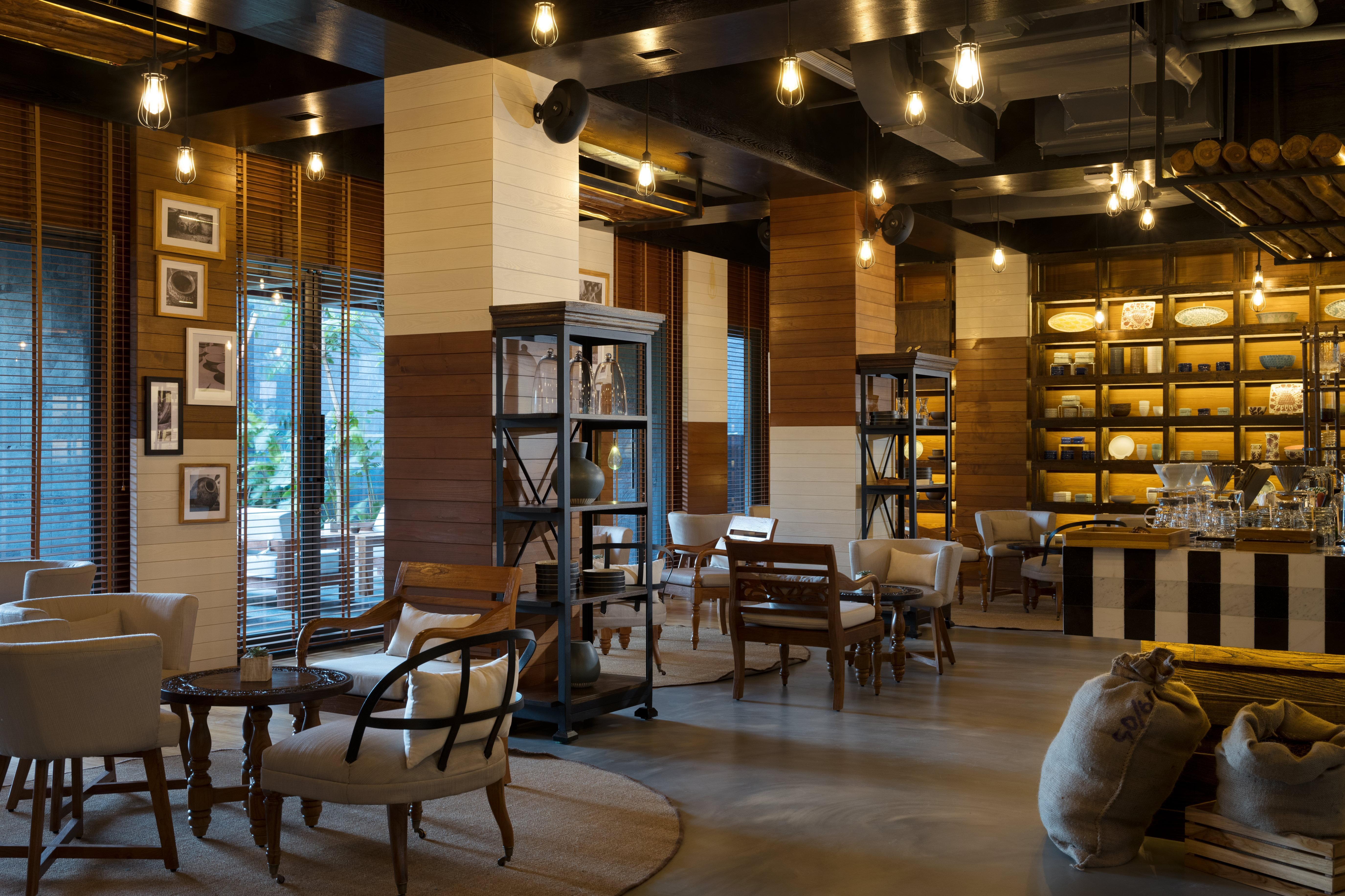 Hotel Indigo Bali Seminyak Beach By Ihg Экстерьер фото The interior of the restaurant