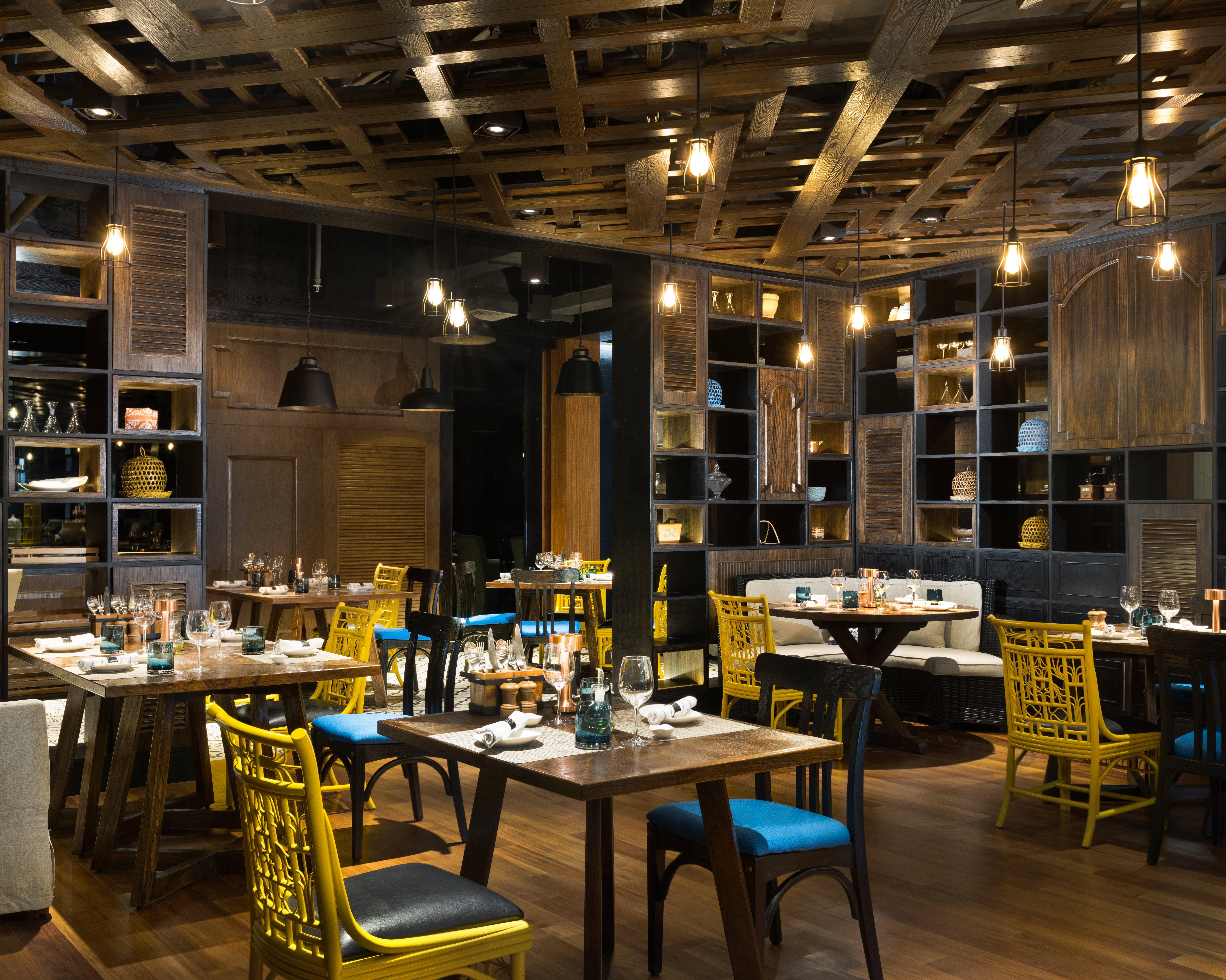 Hotel Indigo Bali Seminyak Beach By Ihg Экстерьер фото The interior of the restaurant